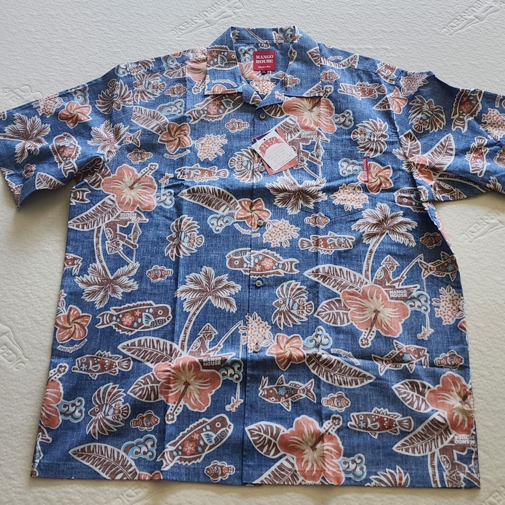 Mango House men shirt from Okinawa Japan